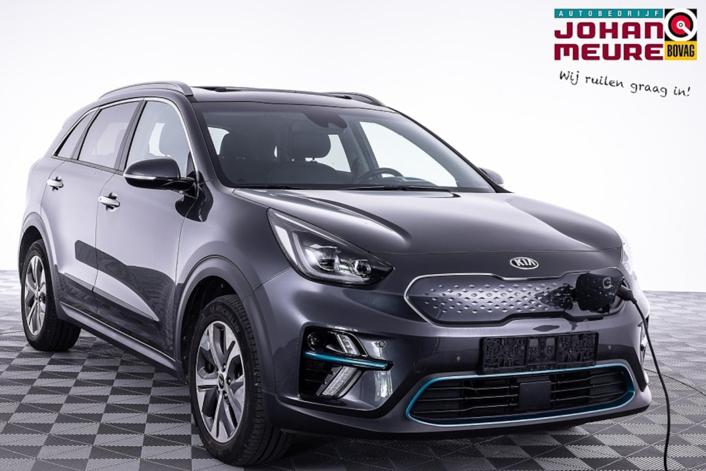 Kia e-Niro - DynamicPlusLine 39 kWh | SOH 99% | SCHUIFDAK | Full LED | Half LEDER - AutoWereld.nl