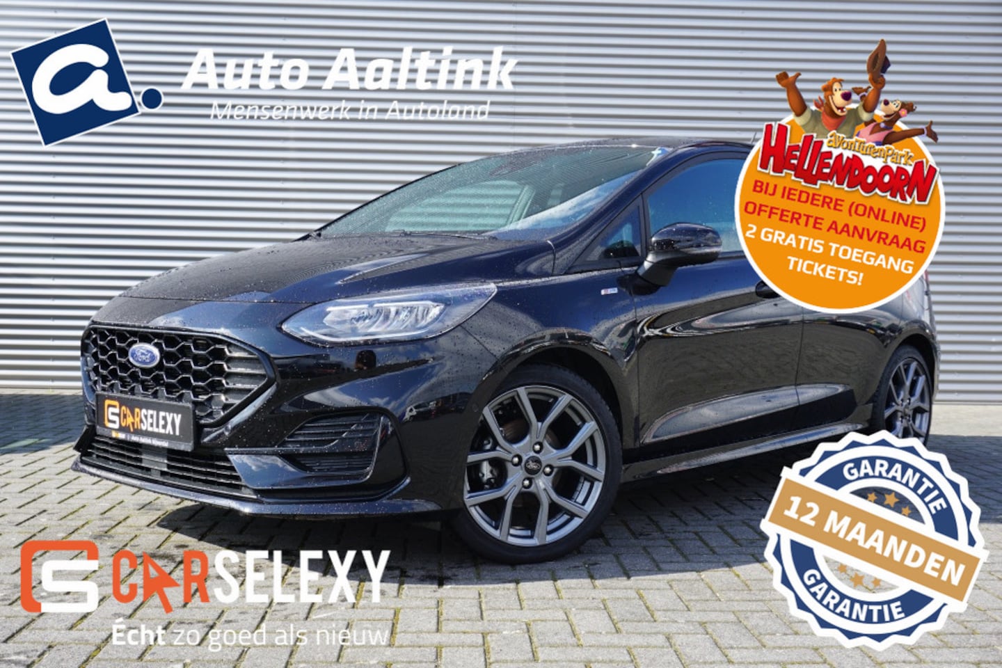 Ford Fiesta - 100PK ST-LINE ADAPTIVE | CAMERA | NAVI | CARPLAY | KEYLESS! - AutoWereld.nl