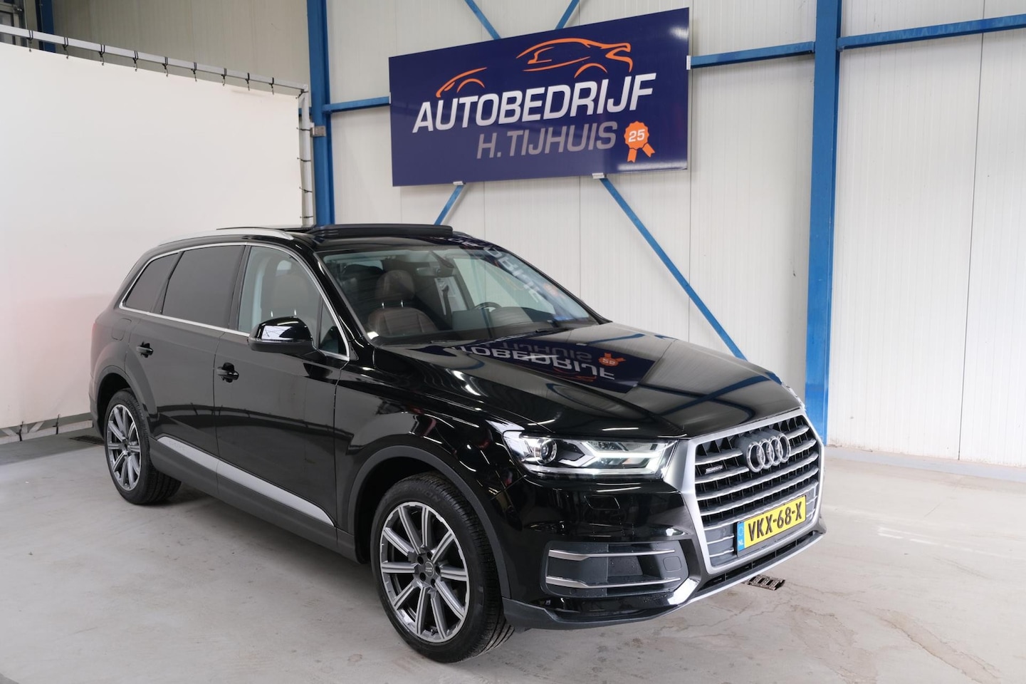 Audi Q7 - QUATTRO Grijskenteken - Airco, Cruise, Schuifdak, Navi, PDC, Camera. - AutoWereld.nl