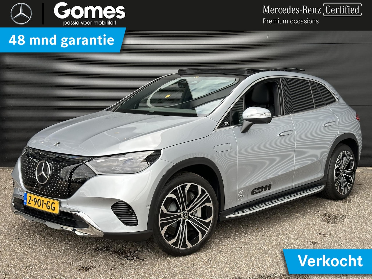 Mercedes-Benz EQE SUV - 350+ Luxury Line | Electric Art Premium | Panoramadak | Luchtvering | 360° Camera | Burmes - AutoWereld.nl