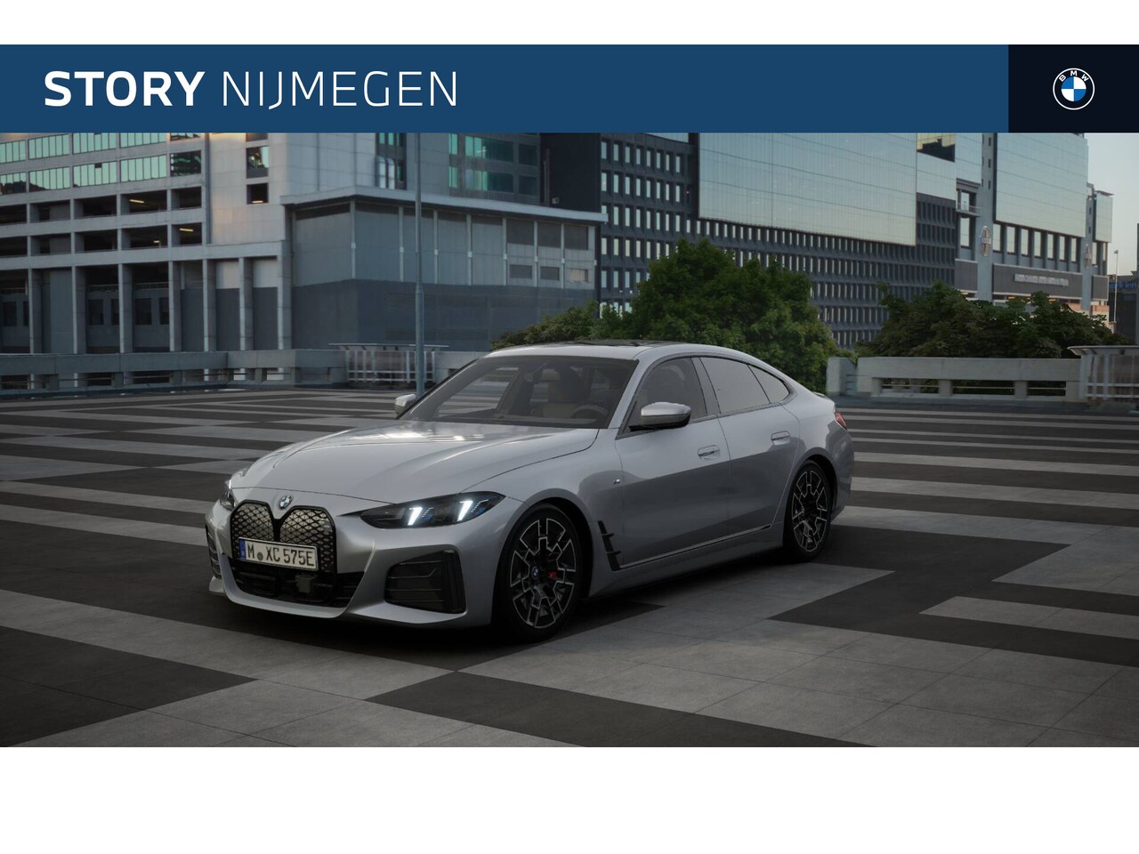 BMW i4 - eDrive35 M Sport / Schuif-kanteldak / Achteruitrijcamera / Adaptieve LED / Comfort Access - AutoWereld.nl