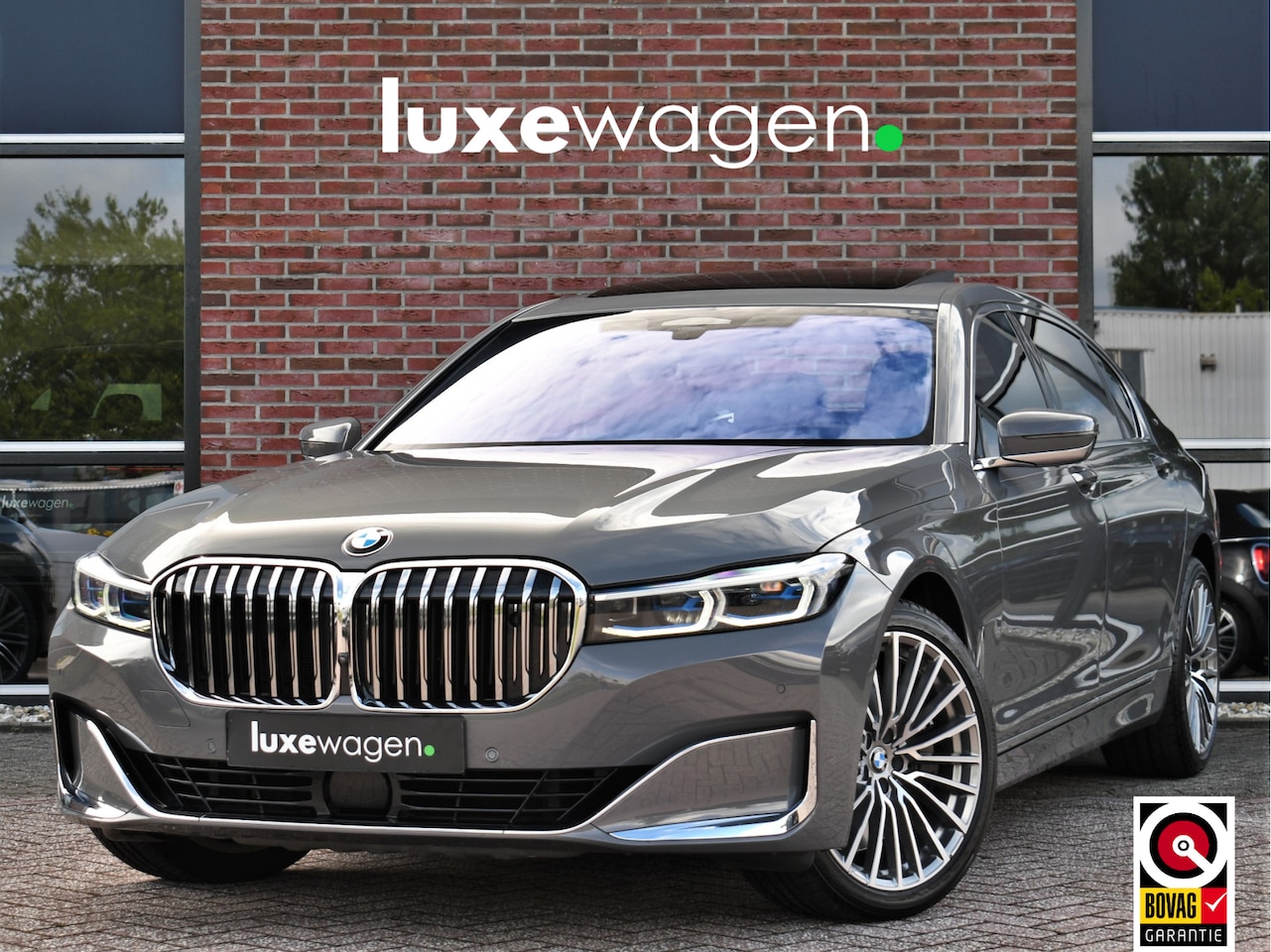 BMW 7-serie - M760Li xDrive NL-auto | Bernina-grau | NP 262K - AutoWereld.nl