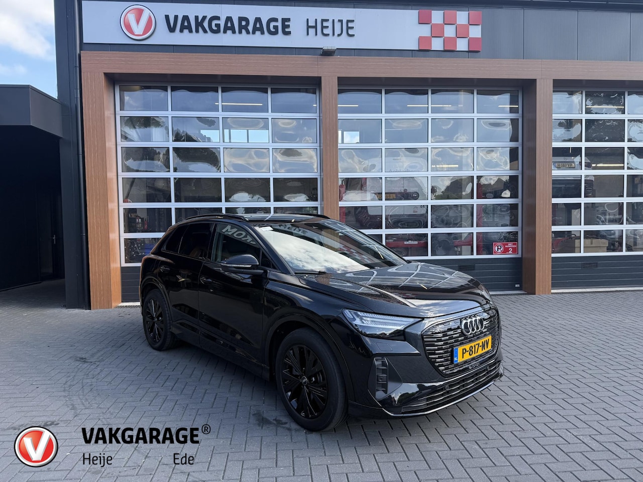 Audi Q4 e-tron - 40 Advanced edition 77 kWh | Black Optiek | Warmtepomp | NL-Auto | - AutoWereld.nl