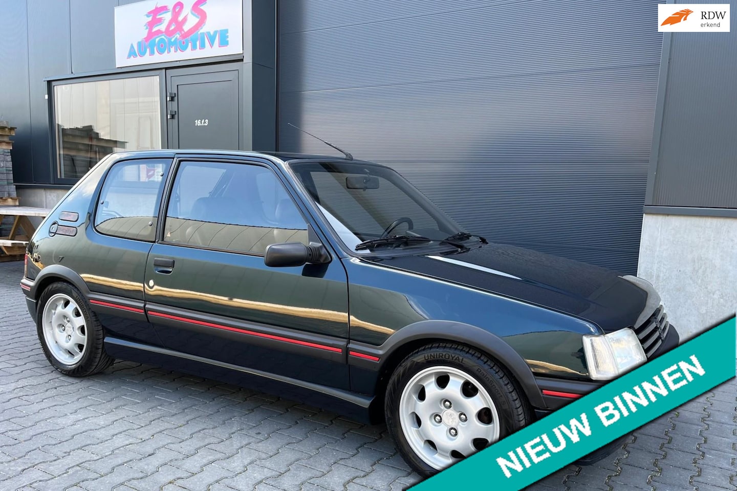 Peugeot 205 - 1.9 GTI 1.9 GTI, nieuwe distr. banden, enz - AutoWereld.nl