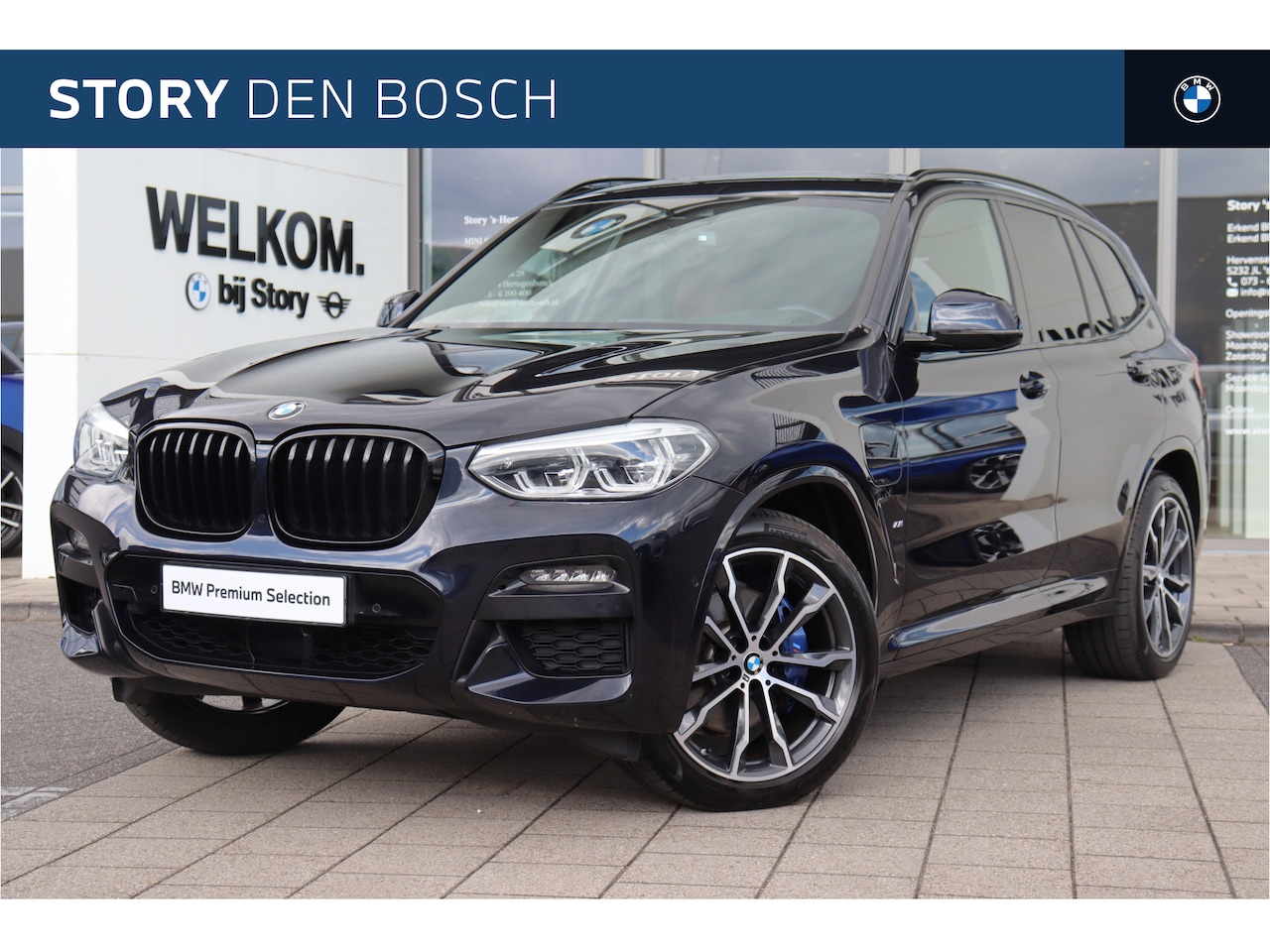 BMW X3 - xDrive30e High Executive M Sport Automaat / Panoramadak / Sportstoelen / Achteruitrijcamer - AutoWereld.nl