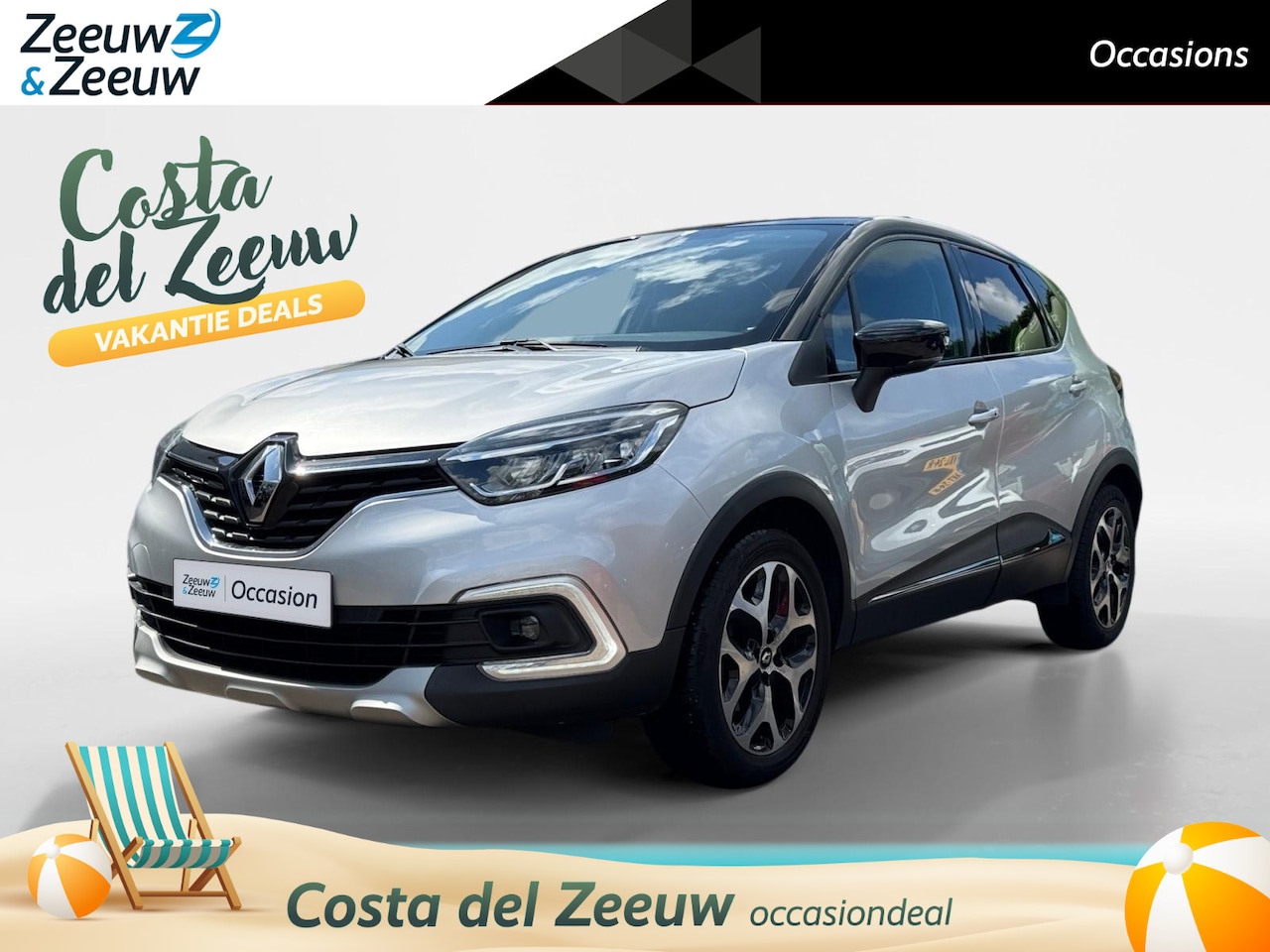 Renault Captur - 1.2 TCe Intens | Navigatie | Climate control | Key less | Trekhaak | Automaat - AutoWereld.nl