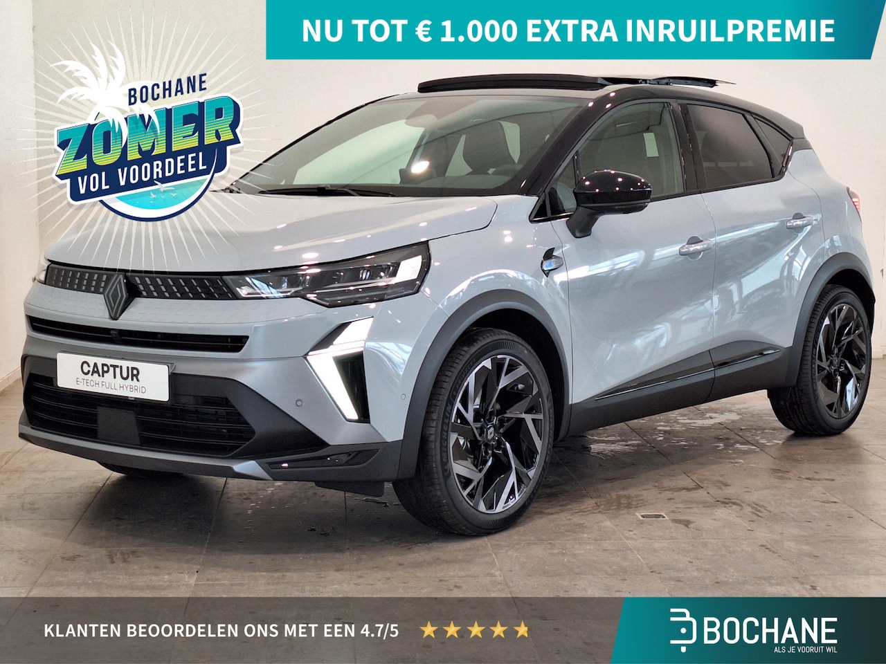 Renault Captur - 1.8 E-Tech Full Hybrid 160 Esprit Alpine | Pack Privilège | Pack Light & Sound | Van: € 41 - AutoWereld.nl