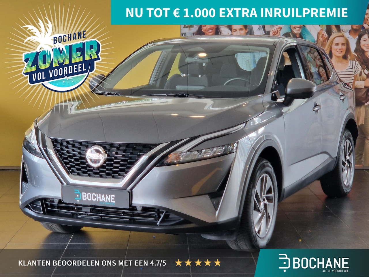 Nissan Qashqai - 1.3 MHEV 158 Xtronic Business Access AUTOMAAT | RONDOM ZICHT CAMERA | PARKEERSENSOREN VOOR - AutoWereld.nl