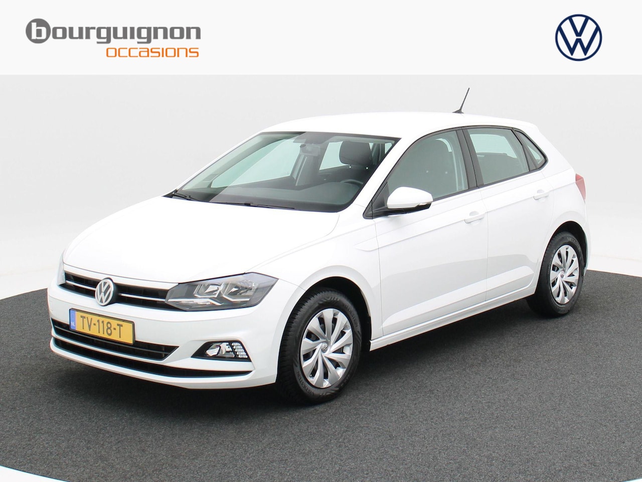 Volkswagen Polo - 1.0 TSi Automaat Comfortline Business | LED | Adap Cruise | Airco | Navigatiesysteem | Car - AutoWereld.nl