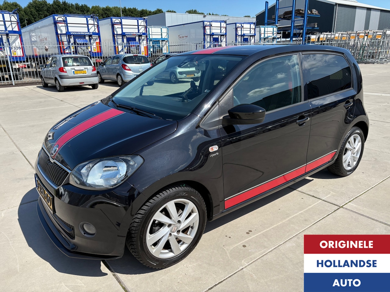 Skoda Citigo - 1.0 Sport Zwart Airco Cruise Control 2eEigenaar - AutoWereld.nl