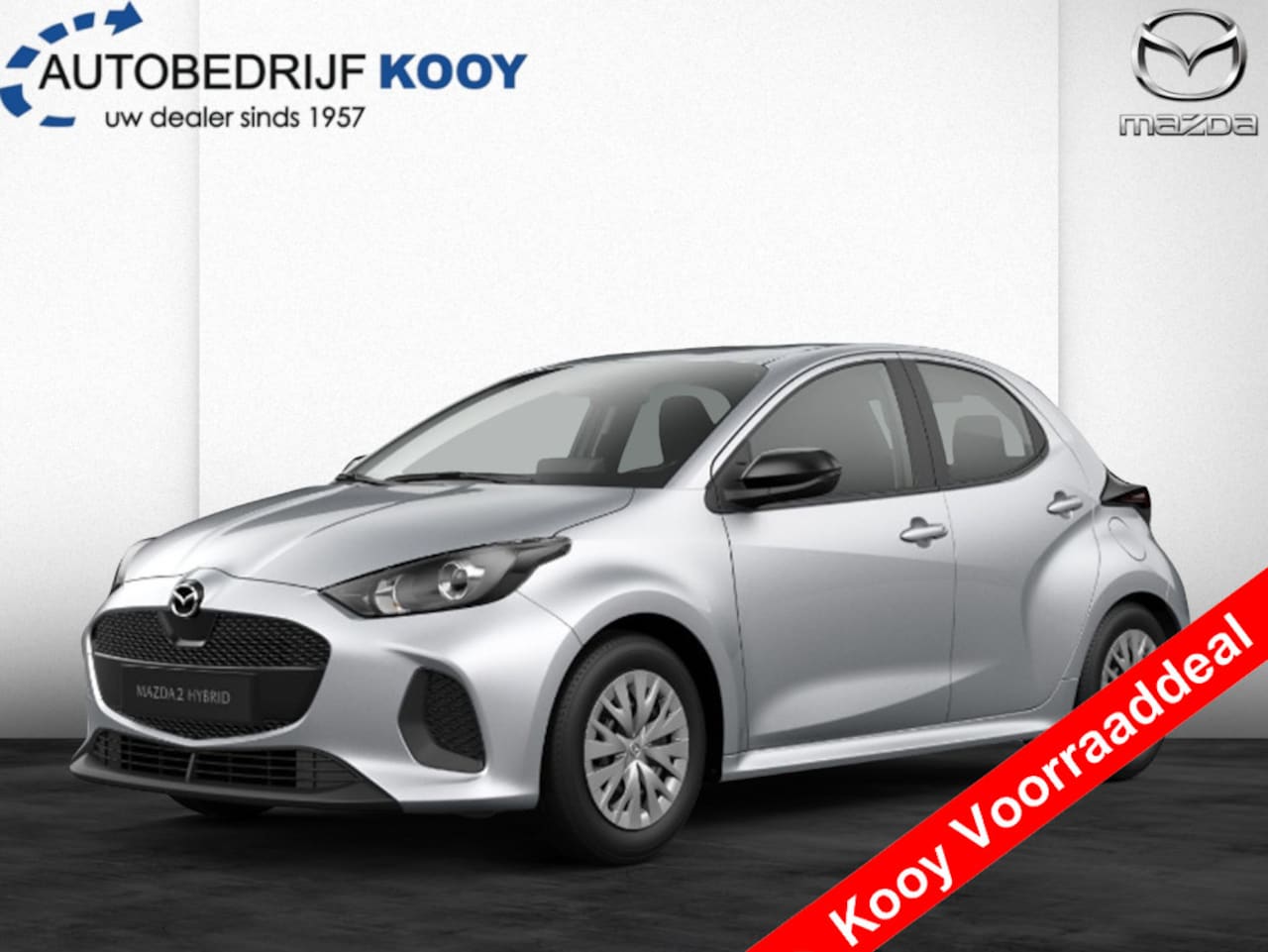 Mazda 2 Hybrid - 1.5 Prime-line 1.5 Prime-line - AutoWereld.nl