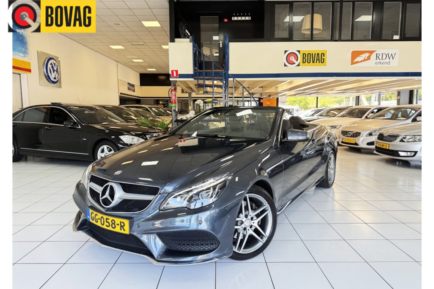 Mercedes-Benz E-klasse Cabrio - 200 Amg Pakket Bovag Garantie Cabriolet - AutoWereld.nl