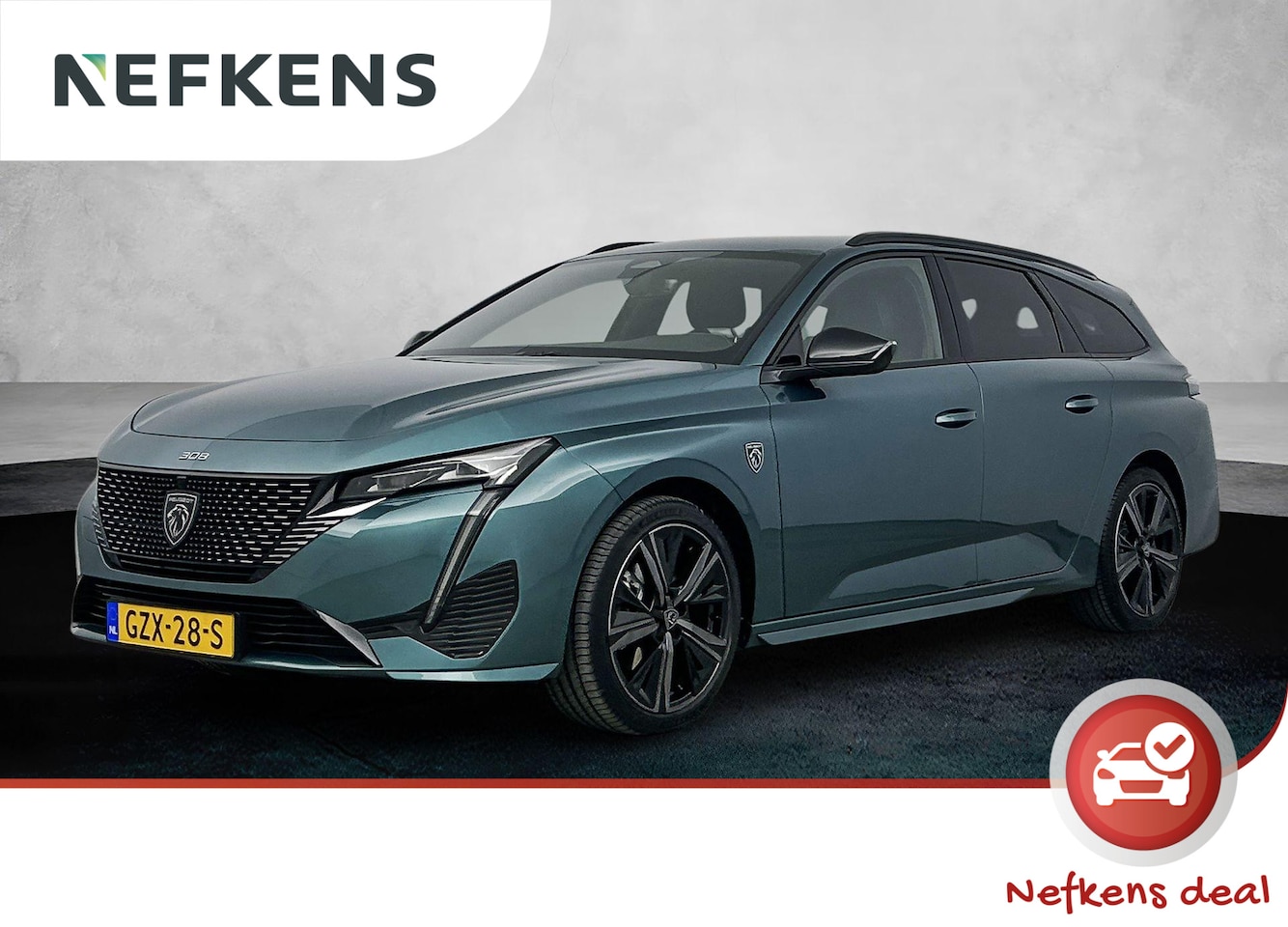 Peugeot 308 SW - 1.2 Hybrid 136 pk GT | Full Led Koplampen | Alcantara Bekleding | 360 Camera | Cruise Cont - AutoWereld.nl