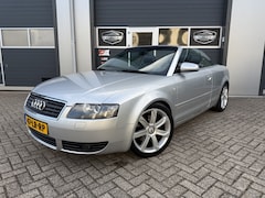 Audi A4 Cabriolet - 3.0 V6 Exclusive Automaat Leer Stoelverwarming xenon Cruise Clim