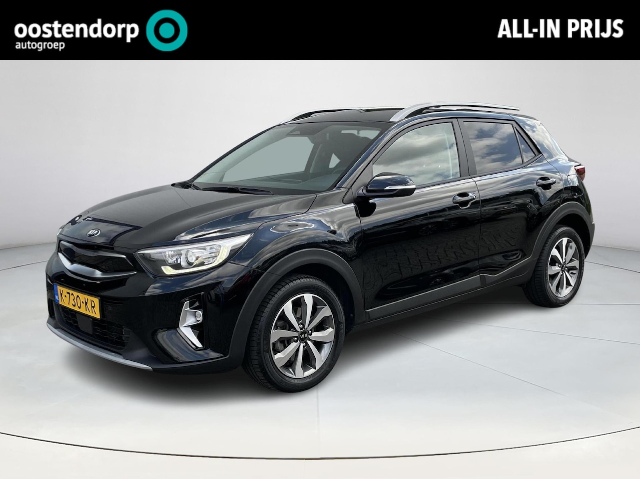 Kia Stonic - 1.0 T-GDi MHEV DynamicPlusLine Automaat| Airconditioning| Navigatie| parkeersensoren achte - AutoWereld.nl