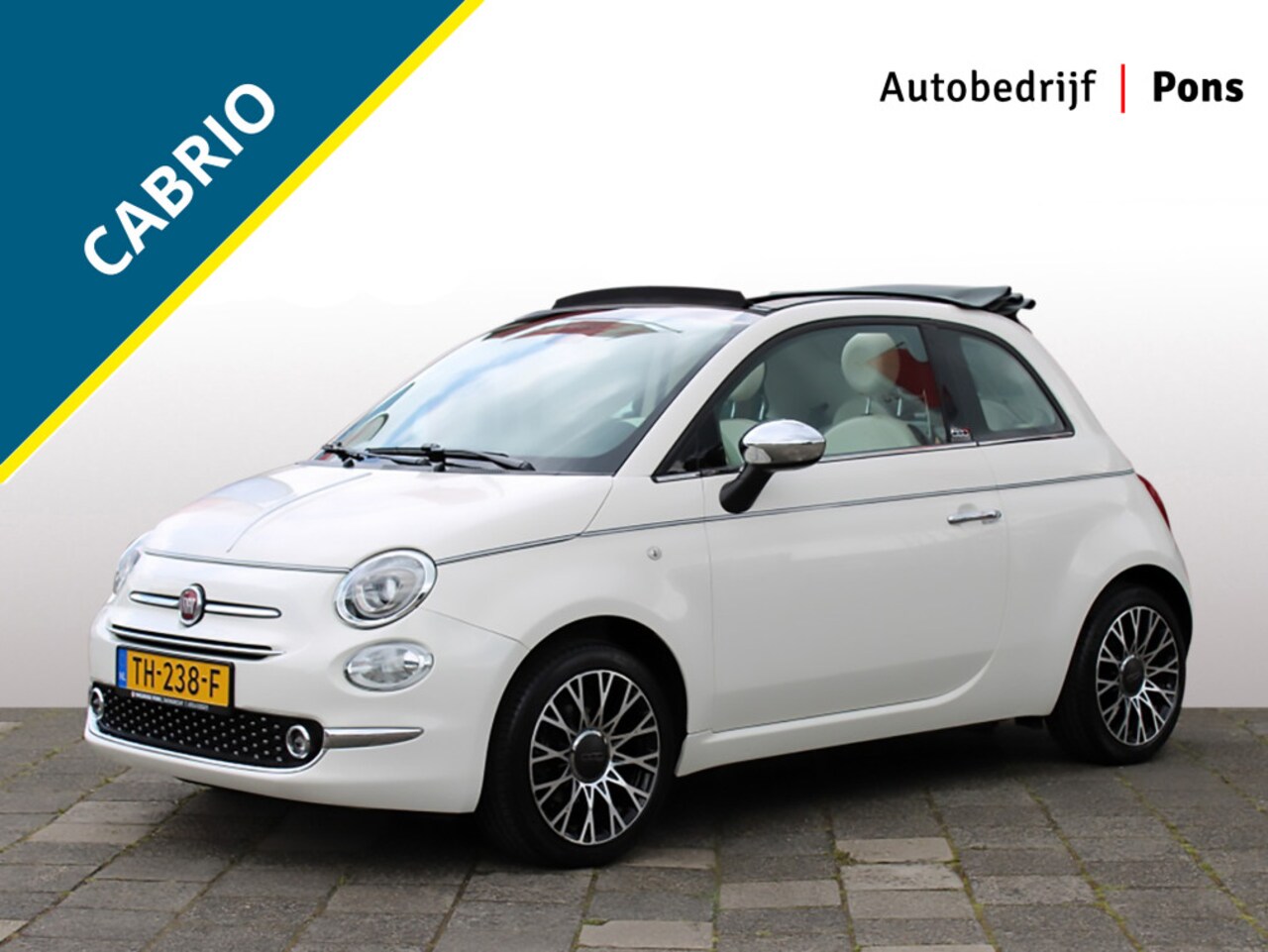 Fiat 500 C - 0.9 TwinAir Turbo Collezione NLauto - AutoWereld.nl