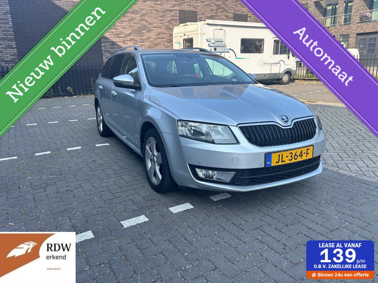 Skoda Octavia Combi - 1.6 TDI DSG Elegance Businessline - AutoWereld.nl