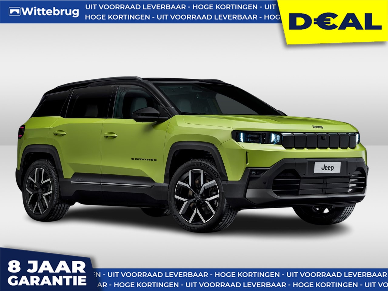 Jeep Compass - 1.2 e-Hybrid 145 First Edition NIEUWE MODEL! NU TE BESTELLEN - 8 JAAR GARANTIE - AutoWereld.nl