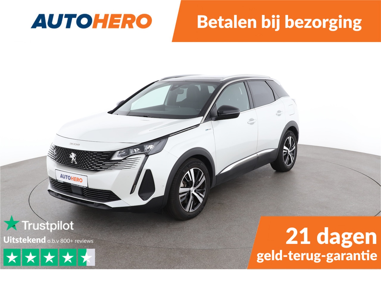 Peugeot 3008 - 1.6 HYbrid 225 GT | JA42106 | - AutoWereld.nl