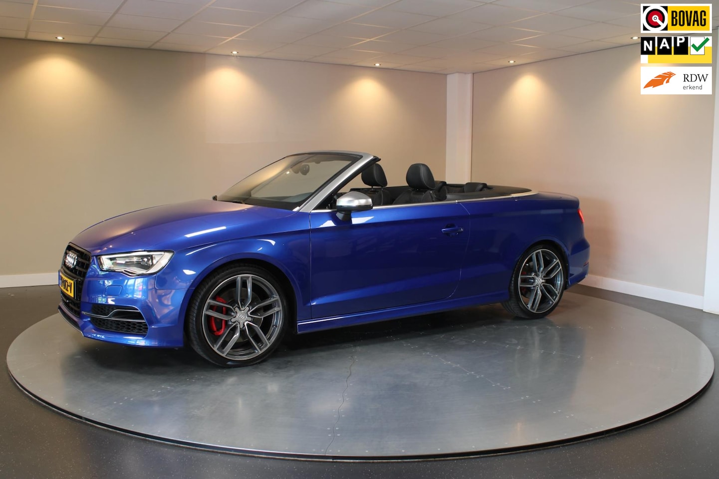 Audi S3 - Cabriolet 2.0 TFSI quattro Pro Line Plus *301Pk! S-Tronic* Complete Historie - AutoWereld.nl
