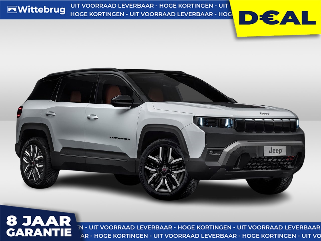 Jeep Compass - First Edition 74 kWh NIEUWE MODEL! - NU TE BESTELLEN - 8 JAAR GARANTIE - AutoWereld.nl