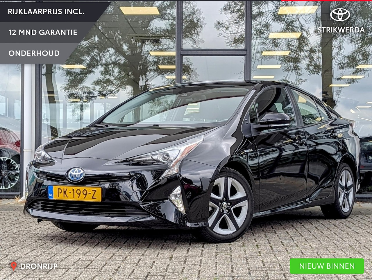 Toyota Prius - 1.8 Dynamic | BSM | ACC | Camera | Stoelverwarming | HUD | DAB - AutoWereld.nl