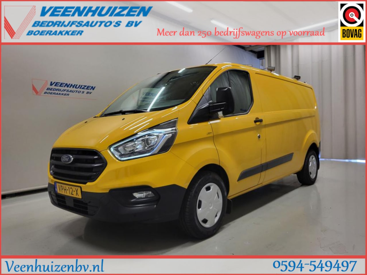 Ford Transit Custom - 2.0TDCI 130pk L2/H1 Trekhaak Euro 6! - AutoWereld.nl