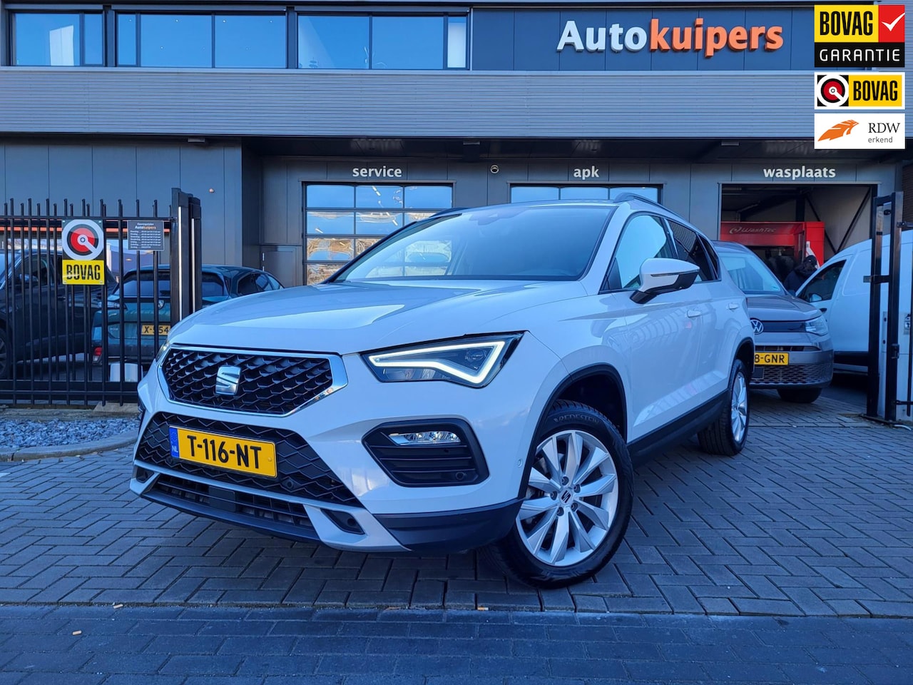 SEAT Ateca - 1.5 TSI Style | Met virtual cockpit, AppleCarPlay/AndroidAuto, adaptive cruise en climate - AutoWereld.nl