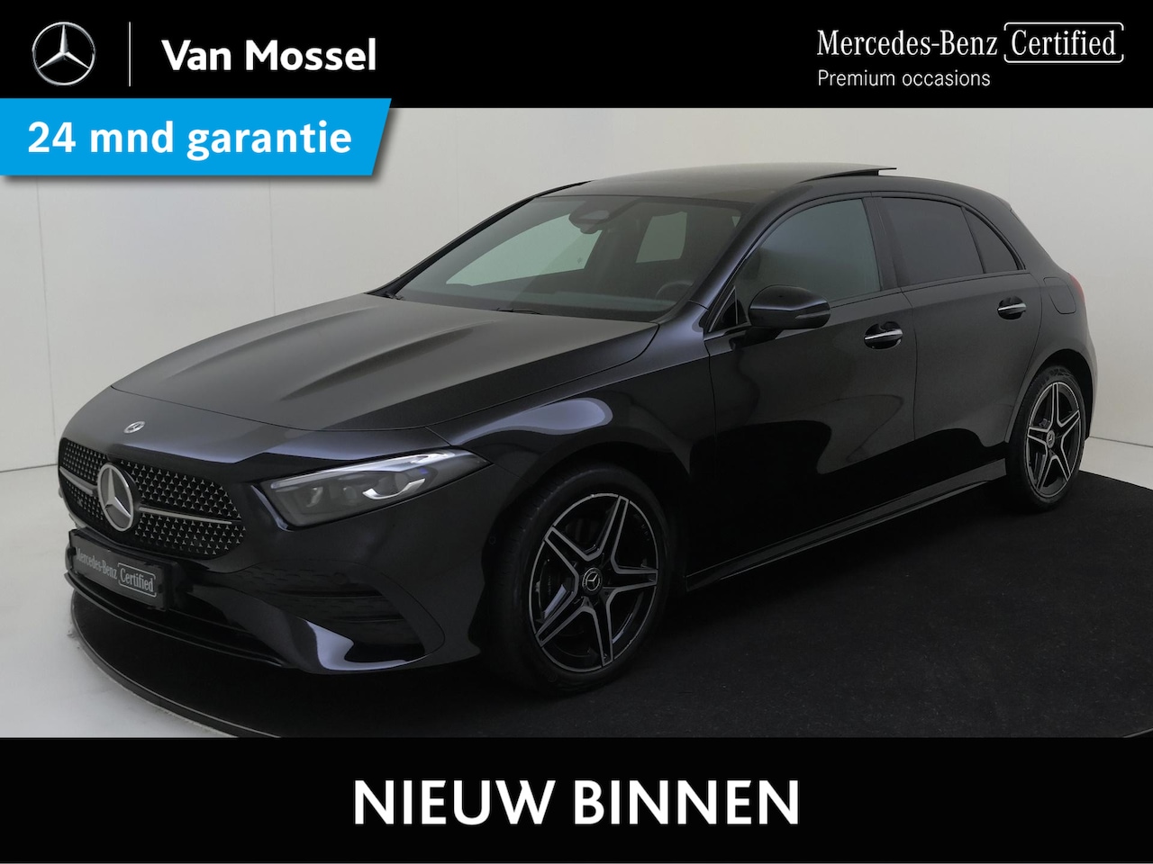 Mercedes-Benz A-klasse - 250 e AMG Line Panorama Dak / Nightpakket / Keyless / Parkeercamera / Stoelverwarming / - AutoWereld.nl