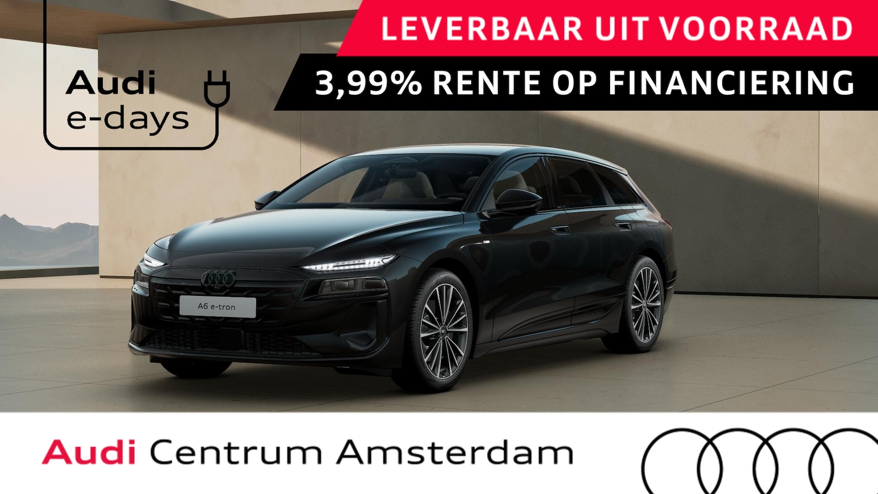 Audi A6 Avant e-tron - Advanced edition 100kWh 270 kW / 367 PK Ava Tech Plus pakket, stoelventilatie, optiek pakk - AutoWereld.nl