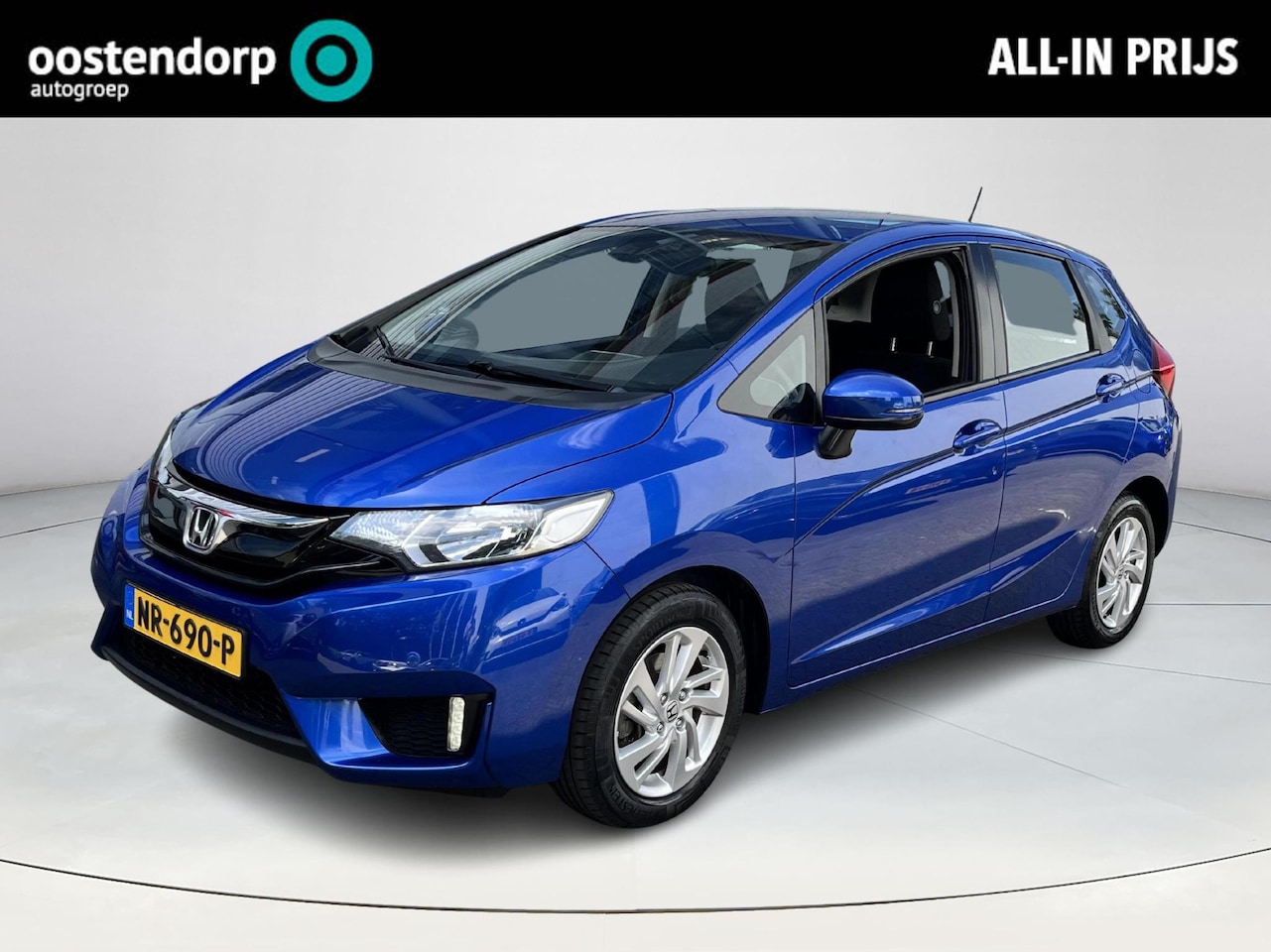 Honda Jazz - 1.3 i-VTEC Comfort AUTOMAAT|groot Navisysteem|parkeersensoren achter| - AutoWereld.nl