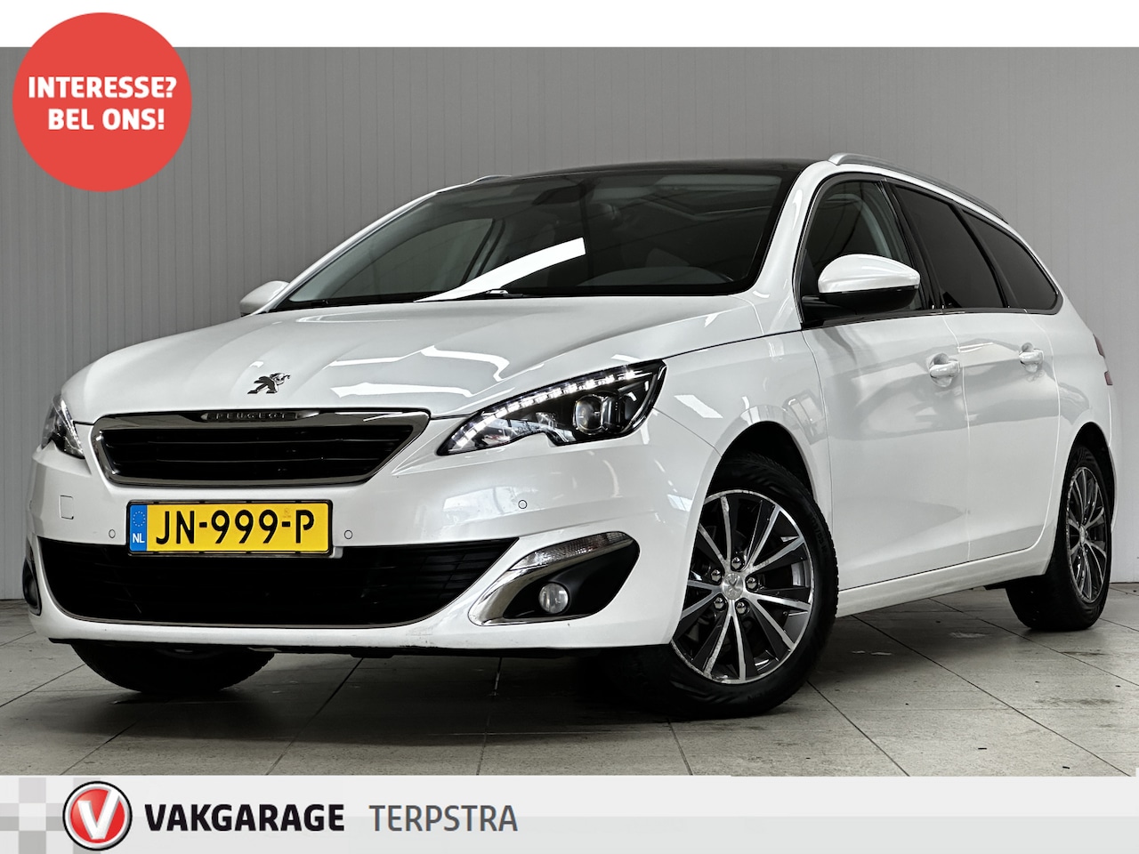 Peugeot 308 SW - 1.2 PureTech Allure/ D-Riem verv: 162.000 KM!/ Trekhaak/ LED Koplampen/ 16'' LMV/ Extra ge - AutoWereld.nl