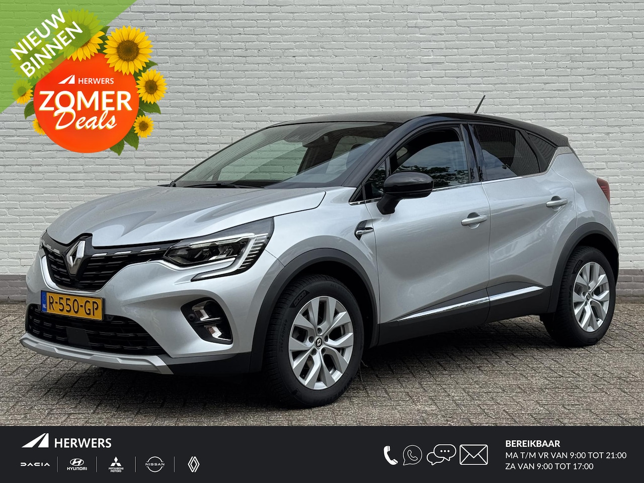 Renault Captur - 1.3 TCe 140 Intens / Navigatie / Camera / Parkeersensoren / Cruise / Clima / DAB / LED / - AutoWereld.nl