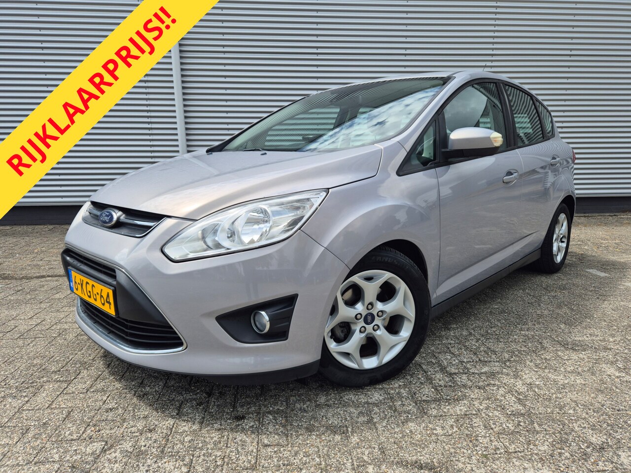 Ford C-Max - 1.0 Lease Trend 1.0 Lease Trend, airco,cruise,navigatie,trekhaak,parkeersensoren, - AutoWereld.nl