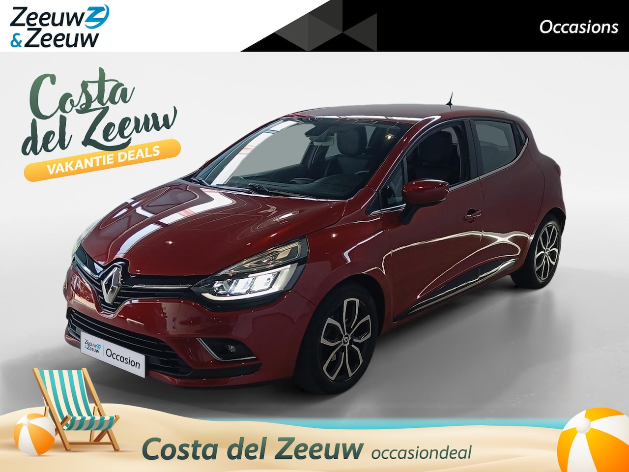 Renault Clio - 0.9 TCe Intens *Navigatie*Climate Control*Parkeersensoren*LM.Velgen*1e eigenaar! - AutoWereld.nl