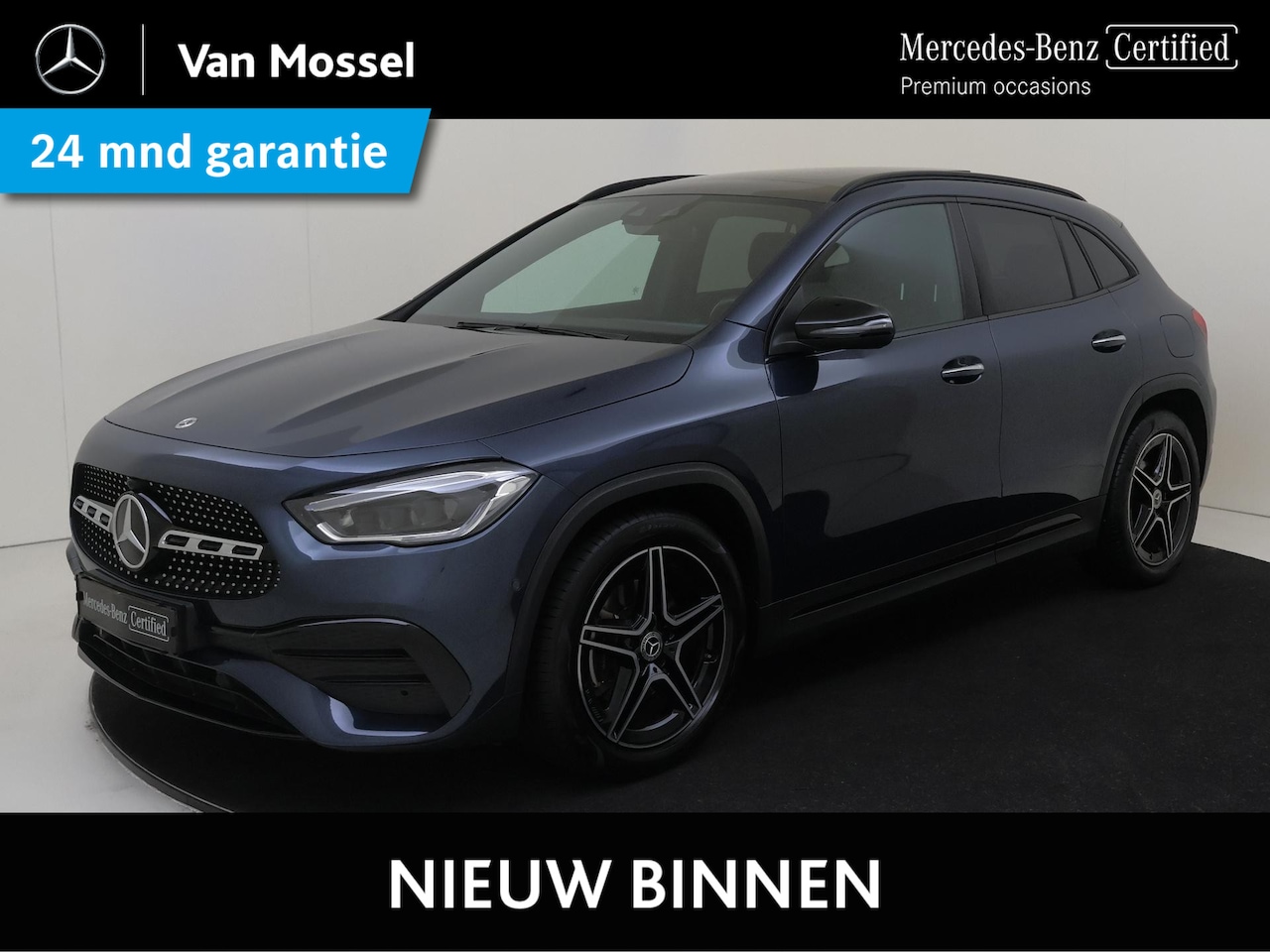 Mercedes-Benz GLA-Klasse - 180 Business Solution AMG Panorama Dak / Keyless / Memory Seats / Trekhaak / Parkeercamera - AutoWereld.nl