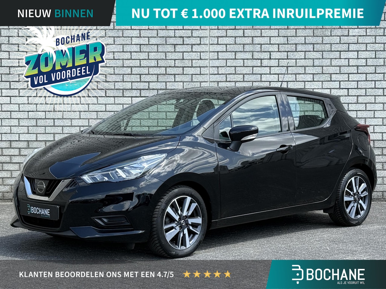 Nissan Micra - 0.9 IG-T Acenta | Apple CarPlay | Trekhaak | 16" LMV | Cruise Control - AutoWereld.nl