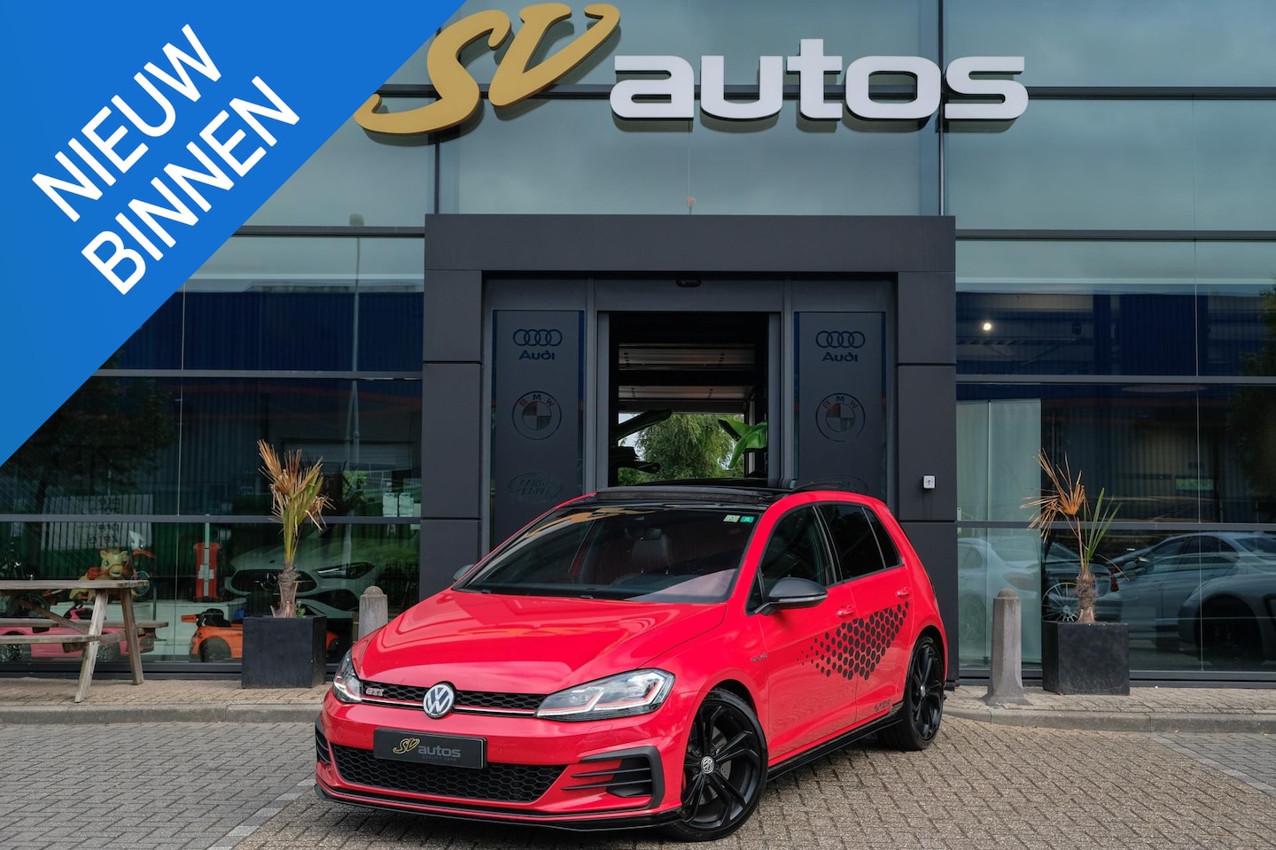 Volkswagen Golf - 2.0 TSI GTI TCR 290pk Panoramadak STAGE 3 475PK Dynaudio Volleder Performance pack DCC 19" - AutoWereld.nl