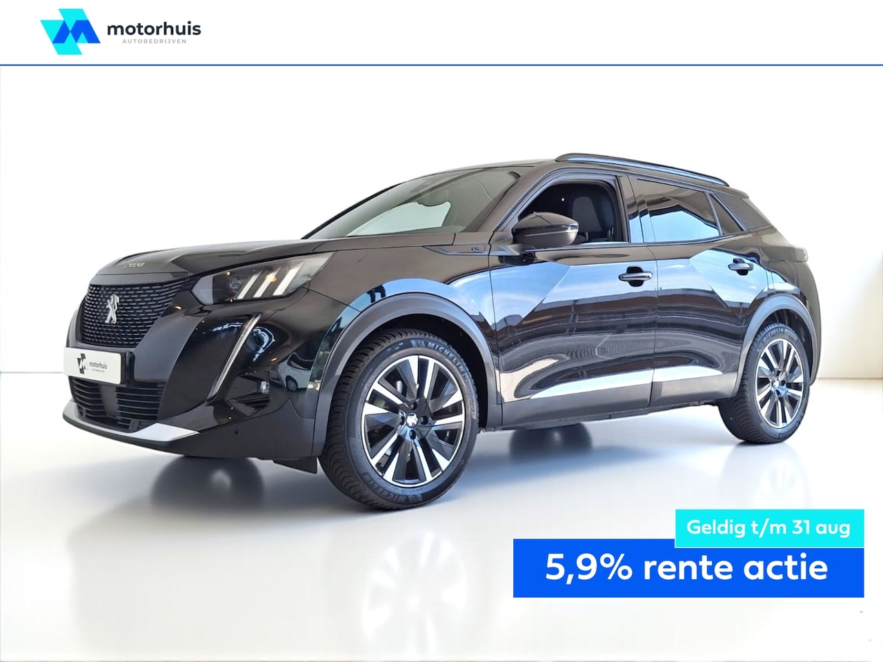 Peugeot e-2008 - EV 50kWh 136pk GT LED CAMERA STOELV - AutoWereld.nl