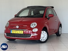 Fiat 500 C - Hybrid RED Cabrio | Apple-Android | Parkeersensoren | Climate Control | Cruise Control