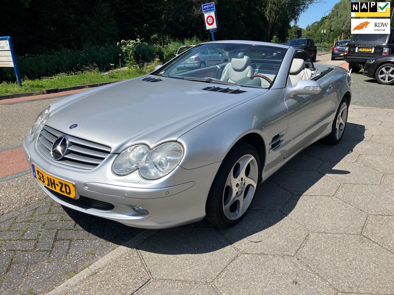 Mercedes-Benz SL-klasse Cabrio - 500 V8 NL auto + NAP! - AutoWereld.nl
