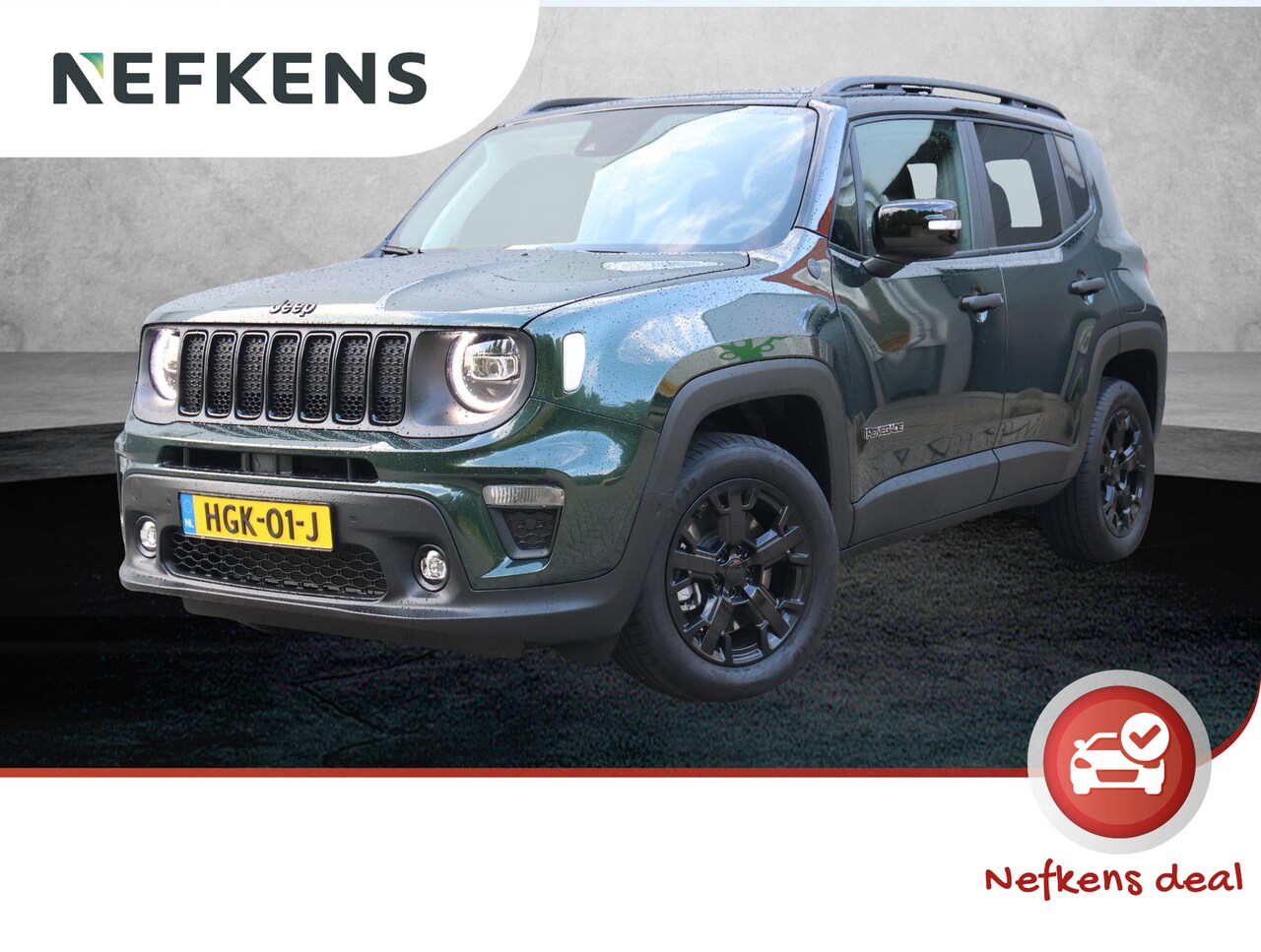 Jeep Renegade - 4xe 240 Plug-in Hybrid Electric The North Star | Schuif-kantel dak | Navigatie | Apple Car - AutoWereld.nl