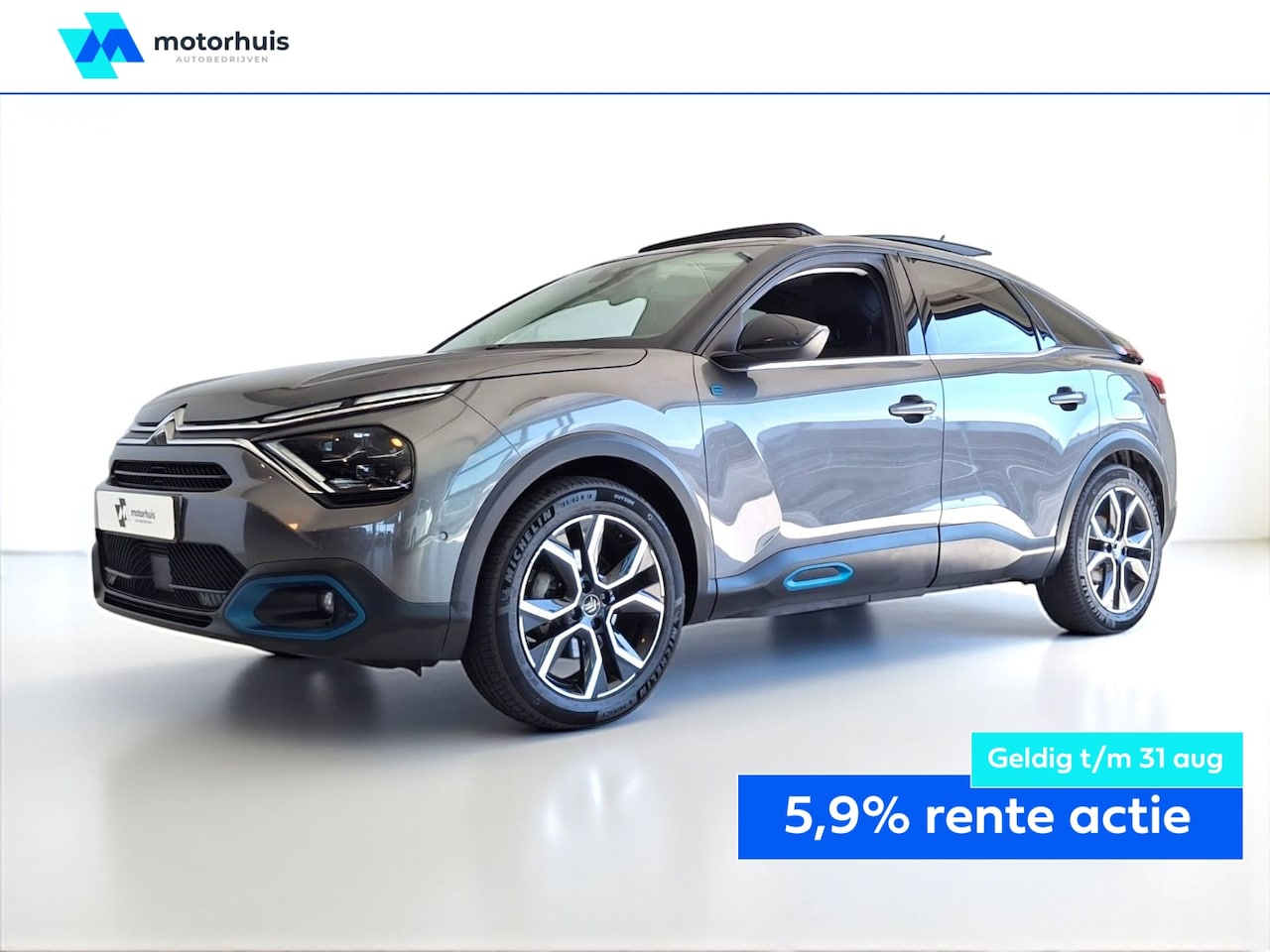 Citroën Ë-C4 - EV 50kWh 136pk Shine PANO LED HUD WINTERPACK - AutoWereld.nl