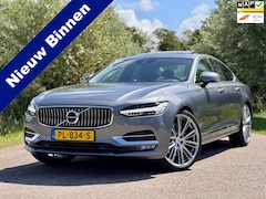 Volvo S90 - 2.0 T6 AWD Inscription NAVI LEDER B&W SCHUIFDAK 21INCH TREKHAAK DEALER ONDERHOUDEN 360o