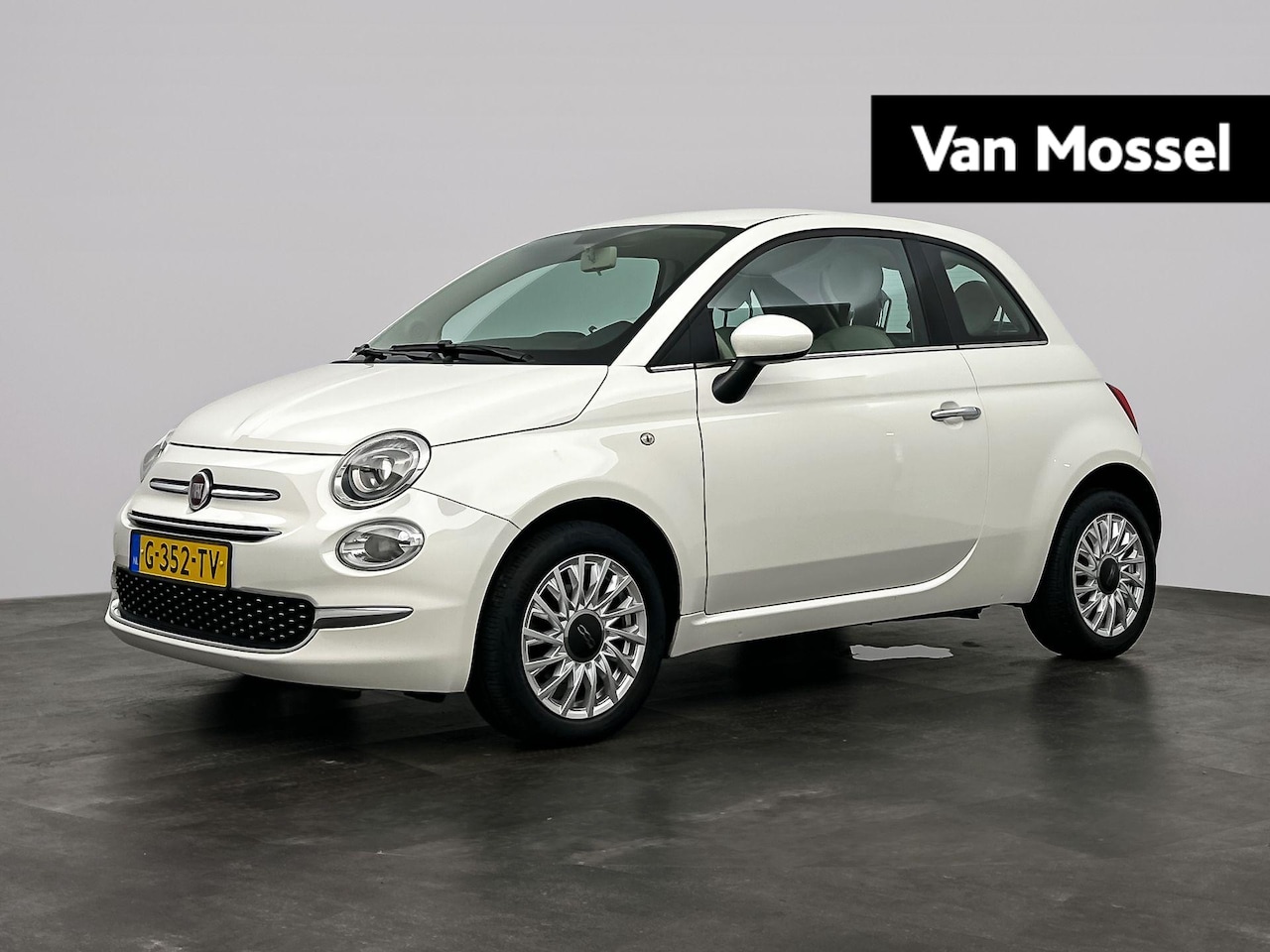 Fiat 500 - 1.2 Lounge | Automaat | Bluetooth | DAB | Airco | Lage km stand - AutoWereld.nl