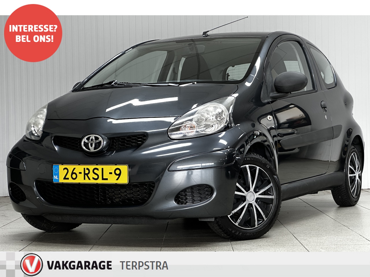 Toyota Aygo - 1.0-12V Now/ Airco/ Stuurbekr./ Bumpers in kleur/ Airbags/ C.V. Afstand/ Elek. Ramen/ Radi - AutoWereld.nl