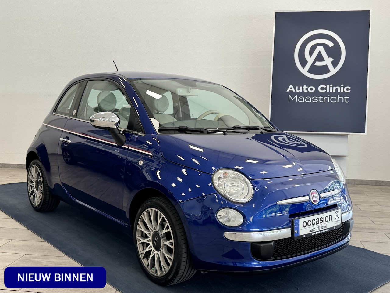 Fiat 500 - 4 CILLINDER 1.2 Bicolore ] LIMITED EDITION ]328/500 12 MDN GARANTIE ] PDC ] - AutoWereld.nl