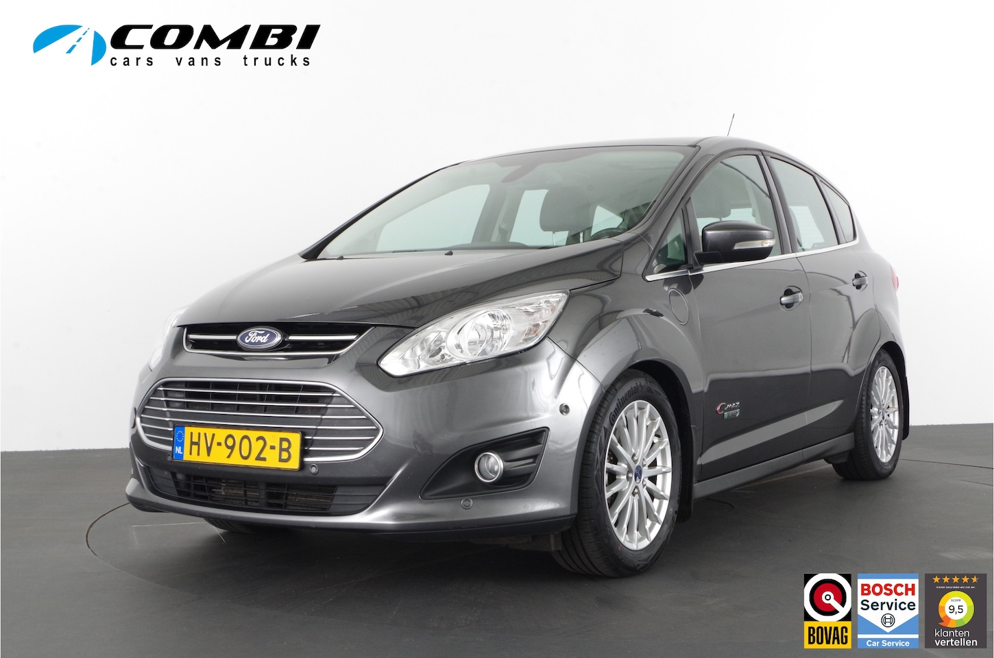 Ford C-Max - 2.0 Plug-in Hybrid Titanium Plus > tot 45km elektrisch! 185pk/Leer/Camera - AutoWereld.nl