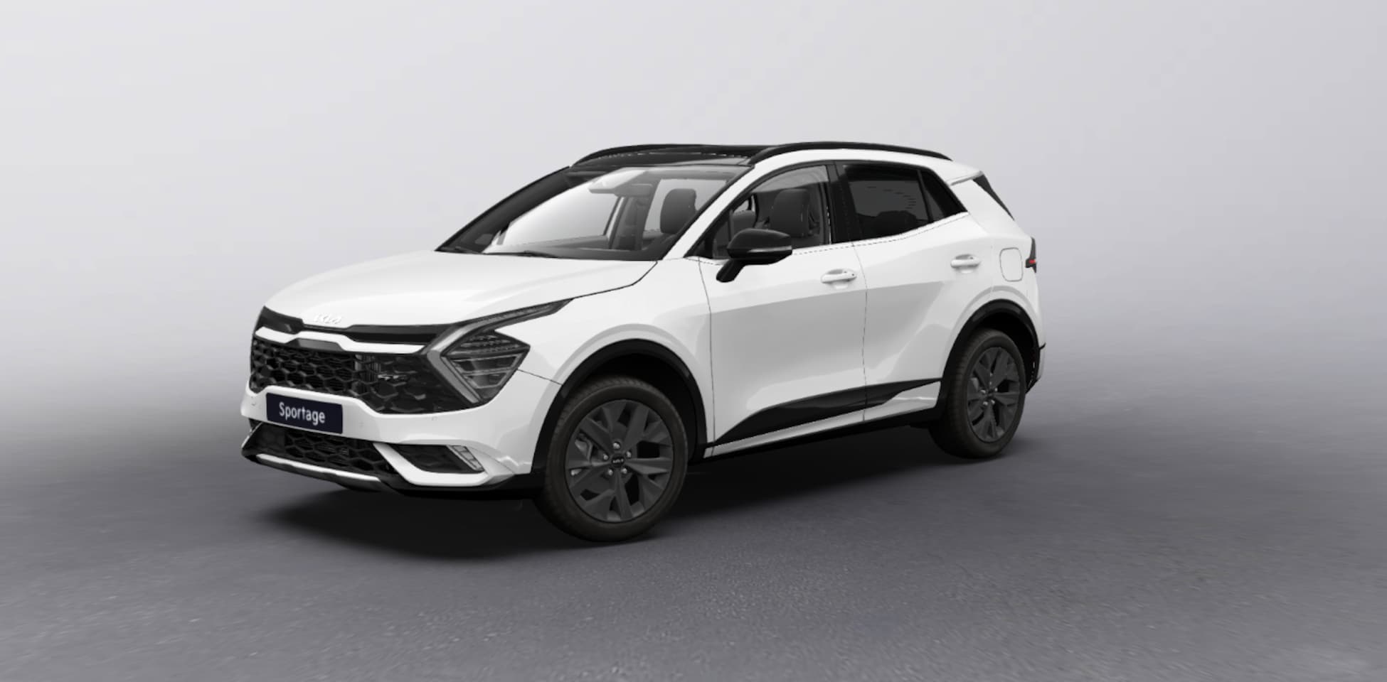 Kia Sportage - 1.6 T-GDi Hybrid Gasoline FWD SUV Cassa White - AutoWereld.nl