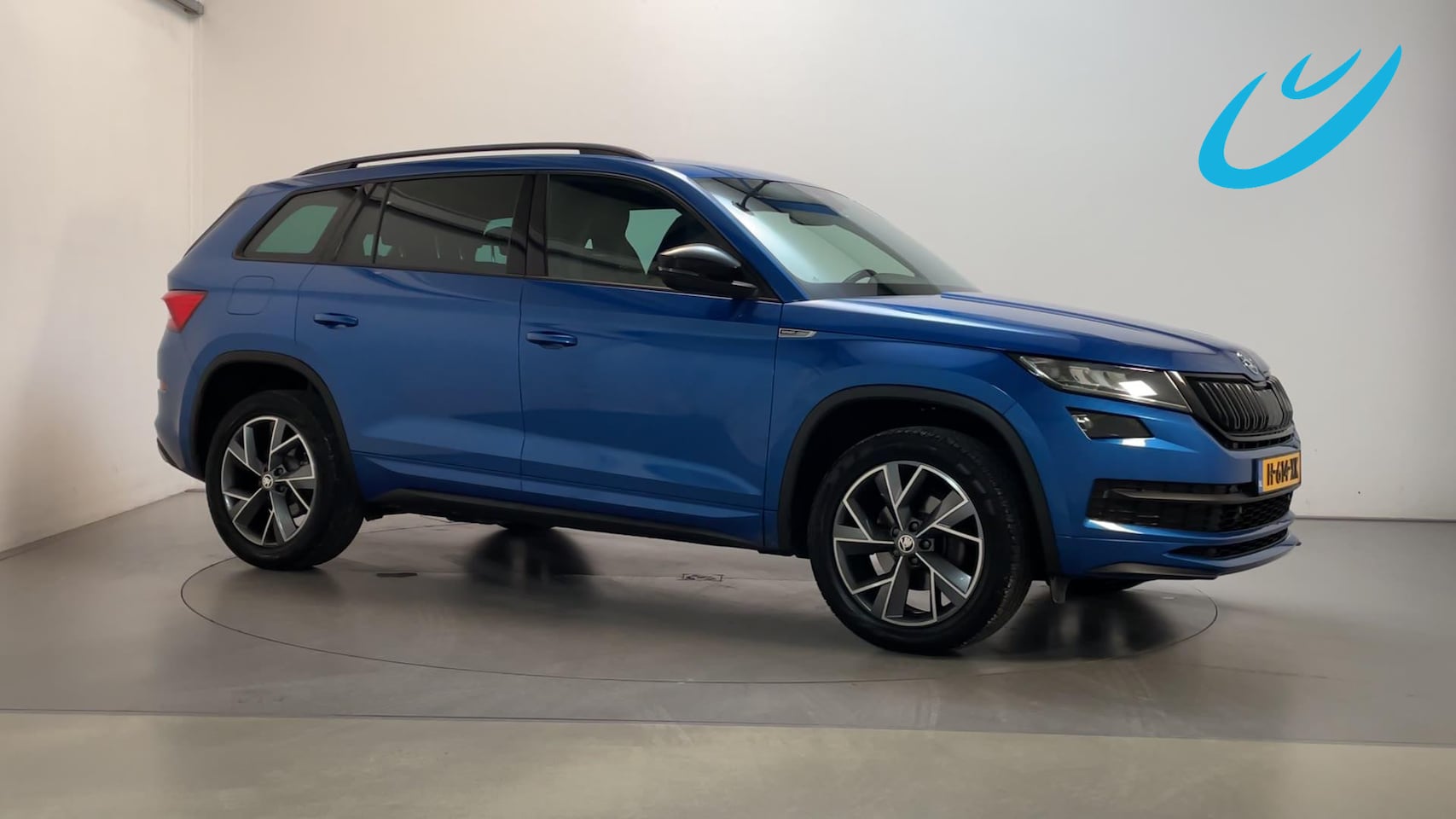 Skoda Kodiaq - 1.5 TSI 150pk DSG Sportline Business Stoelverwarming Camera Alcantara Sfeerverlichting - AutoWereld.nl